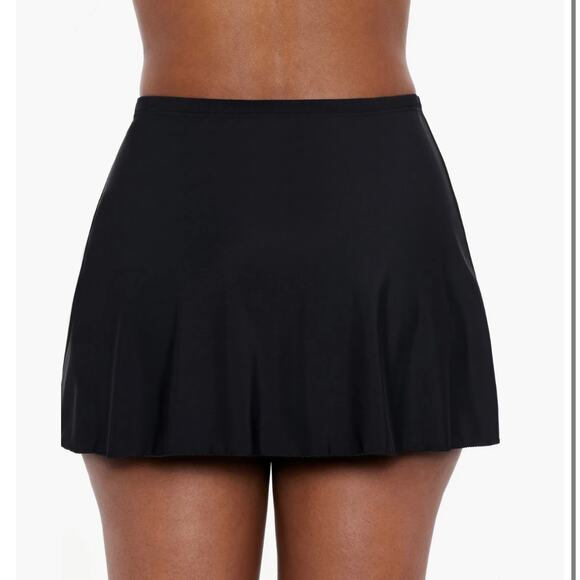 Miraclesuit NWT Black Swim Skirted Bikini Size 8 Slimming Full Coverage Shaping - Picture 2 of 11